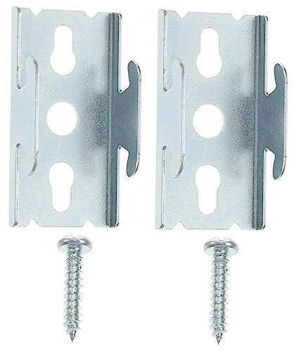 IMIKEYA 2 Sätze Halterung Für Gardinenstange Fix Vorhangschiene Für Erker Gardinenstange Haken Kleiderstangenhalterung Gardinenstangenhaken Ohne Bohrer Pole Binden Magnet Netz Eisen Silver