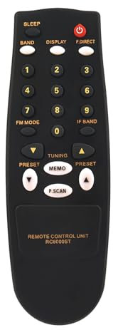 New Replace Remote Control Suitable for Marantz RC6000ST remote for Radio Stereo Tuner RC6000ST ST6000F1N ST6000U1B