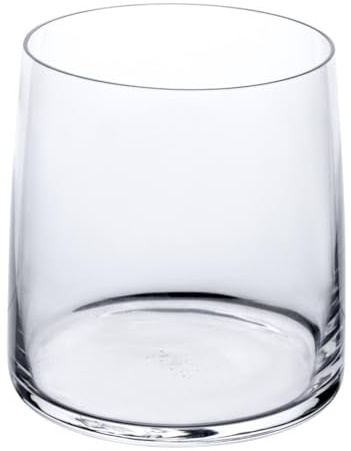 Olympia Arno Crystal Double Rocks Tumbler Glasses 395ml, Pack of 6 | Heavy-bottomed base prevents tipping, ideal for busy bars, hotels, and upscale catered events.