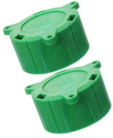 Alipis 2 pièces Cache-prises Remorque Broches Protection Résistant Déformation Lot pour Connecteur Européen Facile à Installer