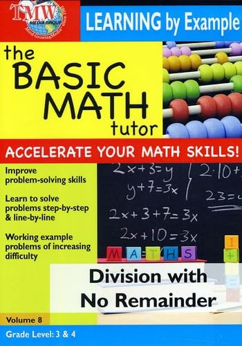 Basic Math Tutor: Division With No Remainder