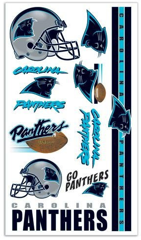 Wincraft NFL San Francisco 49ers 09408091 Tätowierungen Carolina Panthers