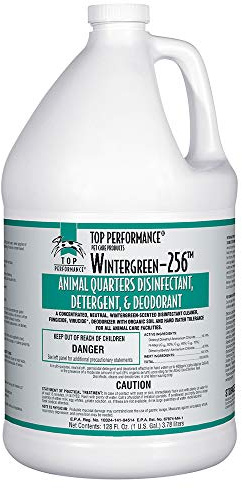 256 Pet Disinfectant Color: Wintergreen 128 fl oz