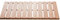 RIDDER 21107211 Holzvorlegerost ca. 38 x 72 cm, Grating natur