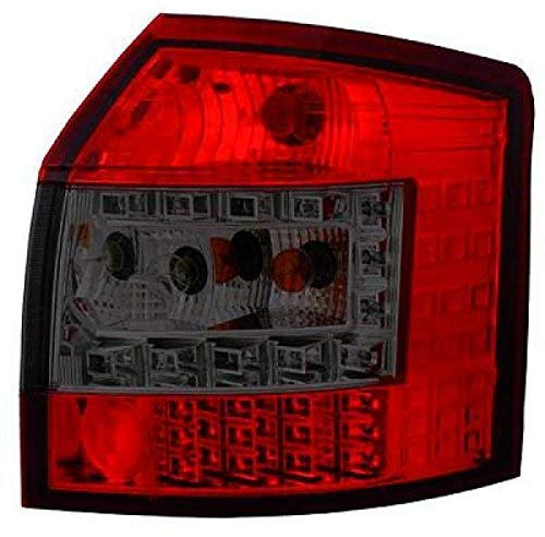 in.pro. 1017697 HD Rear Lamps LED, Clear Red/Black