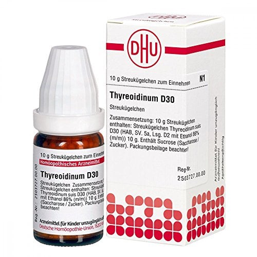 THYREOIDINUM D 30 Globuli 10 g