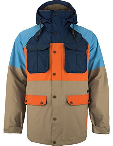 Burton Herren Snowboardjacke MB Frontier Jacket, Cork Coloblock, M