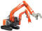 Hasegawa HSP361 652161 12785 Hitachi Doppelarm-Bagger Modellbausatz