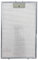SPARES2GO Dunstabzugshaube aus Metallgitter, Fettfilter für Terzismo LAM2501 Backofen (460 x 260 mm)