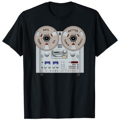 Reel to Reel Tonbandgerät ist besser als Vinyl T-Shirt T-Shirt