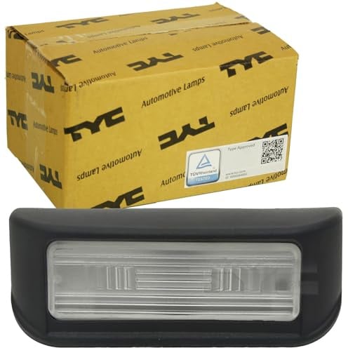 TYC Kennzeichenleuchte 15-0427-00-2 beidseitig | Kompatibel mit: CITROËN BERLINGO, BERLINGO / BERLINGO FIRST Kasten/Großraumlimousine, BERLINGO Kasten/Großraumlimousine