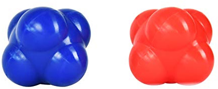 MSPORTS Reaktionsball zum Trainieren der Reaktionsschnelligkeit - Durchmesser 7 cm - Fitnessball