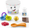 Fisher-Price Laugh & Learn GJW20 Jouet d'apprentissage pour bébé Bol à mélanger Les Couleurs Magiques avec Musique et lumières pour Enfants de 6 Mois et Plus