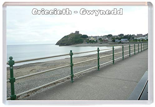 Criccieth - Gwynedd - Wales - Jumbo Fridge Magnet/Magnets BBSM1945