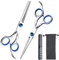 LQRLY Haarschere Set, 2 Extra Scharf Edelstahl Haarschneideschere, Professionelle Friseurscheren, Haarschere Friseurschere Set für Salon Friseur, Herren, Damen und Kinder