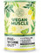 Vegan Muscle® - PreWorkout Performance Booster - Suplemento energético vegano con L-Citrulina, Beta-Alanina, Arginina-Alfa y Creatina - Sabor Limón y Lima - 300 g en polvo