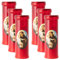 6er Set Grablicht St Antonio 19,5x6,5 cm rot Friedhofskerzen Trauerkerze 600g Brenndauer 96h Grabschmuck Trauer