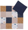ULLENBOOM ® Babybettwäsche 80x80 cm Wale - 2 Teile (komplett): Baby Bettwäsche 80x80 cm & Kissenbezug 35x40 cm, Baby Bettset für das Babybett aus 100% Baumwolle