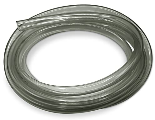 MYPURECORE YOU AT THE CORE Flexible Hose Pipe 16mm Inside Diameter 20mm Outside – 4 Metres Grey PVC Food Grade Clear Plastic Tube for Fish, Engineering, Industry Multipurpose Pipe. Set, GRA41620
