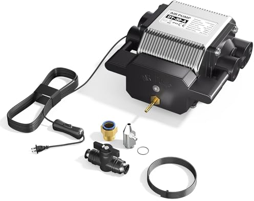 Longer Kit de asistencia de aire para grabado con bomba de aire, botón de actualización, compatible con grabadores láser Ray5 10 W/20 W