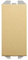 SIMON 270 | Pulsador N 10A estrecho oro 20001150-095