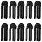 Rubbish Bag Clip, Trash Can Clamp, Black Garbage Bag Clips, Plastic Garbage Can Clip, Fixed Waste Bin Bag Holder Clip, Waste Can Trash Bag Clamp Holder, Rubbish Bin Liners Non-Slip Junk Clip,10 Pieces