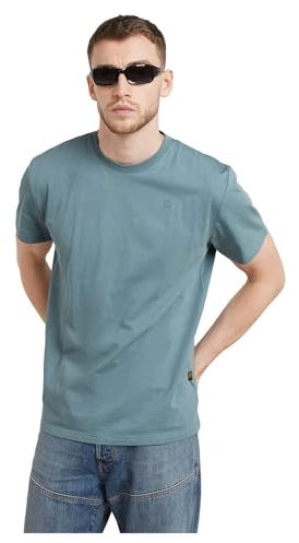 G-STAR Base-S T-Shirt Camiseta, Gris (Bolt Grey D16411-336-1466), XS Hombre