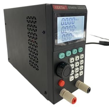 YERTAI Signal Electronic load tester battery tester discharge batter 200W 0-180V 0-30A,ET5407A+,black color