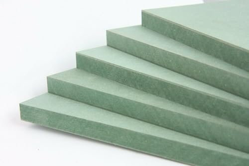 MDF Moisture Resistant Sheets Furniture Panel, MDF 18mm Thickness, Choose Your Panel Size Versatile Alternative to Cut To Size Crafts Hobby Sheets (1, 915mm x 1220mm, 3 ft x 4 ft)