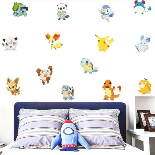 Generisch 3D Wandtattoos Aufkleber, Wandsticker, Wand Deko Aufkleber für Kinder, Jugendliche, Multicolor, Vinyl, Indoor, Wandaufkleber