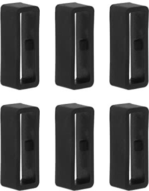 Uhrenarmband Schlaufe Kompatibel mit Garmin Vivofit jr.3, 6 Stück Silikon Ersatz Schlaufe Armband Sicherer Silikonring Armbanduhr Schlaufe für Garmin Vivofit jr.3