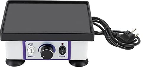 120W Rüttler Lab Dental Vibrator - In 2 Positionen einstellbar quadratische Form Oszillator Einstellbar Gipsrüttler Oszillator 8,15 * 4,13 * 3,7inches