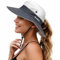 Gipfelfreund Weißgrau Sonnenhut Damen & Herren - Faltbar, UV-Schutz 50, Sommerhut für Damen & Herren, Wanderhut, Safari Hut - Geschenke für Frauen & Männer