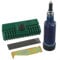 4-Piece Chainsaw Guide Bar Maintenance Kit with Groove Rail Dresser Grease Tool Cleaner for Bar Nose Bearing and Edge Chamfering