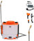 RURIS Pulvérisateur Électrique RSE 500 – Réservoir 5 L, Batterie 12V, Autonomie 4h, Lance métallique, 4 Buses incluses, Écran LED