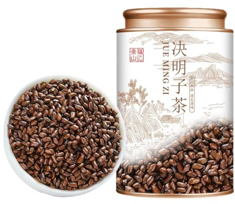 Cassia Seeds (300g Can) - Premium Large-Grain Impurity-Free Dried Herbal Tea, Perfect for Blending with Wolfberry & Chrysanthemum for Daily Beverage，juemingzi
