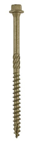 TIMCO Timber Screws – Hex Head – Exterior Green – 6.7 x 150 - Bag of 30pcs