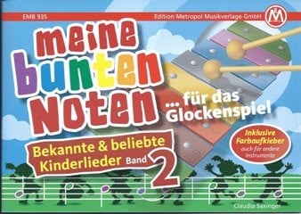Meine bunten Noten fuer das Glockenspiel 2 - arrangiert für Glockenspiel [Noten / Sheetmusic]