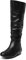 DREAM PAIRS Women's Knee High Boots and Pull On Fall Weather Boots, Ladies' Fashion and Comfortable Walking Boots, Zippers Boots, and Flats,Size 6,Wide/Black/PU,BLVD-W