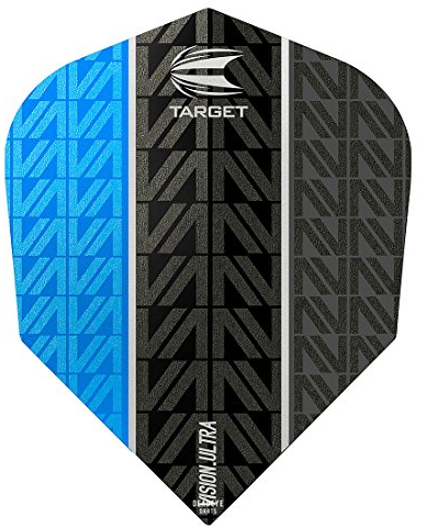 Target darts flights vision ultra blue vapor 8 black nº6