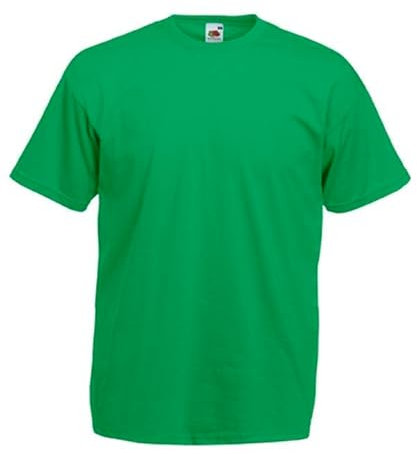 Boys Plain T Shirt Girls Childrens Kids Ages 1 2 3 4 5 6 7 8 9 10 11 12 13 14 15 Tee Shirt T-Shirt Green