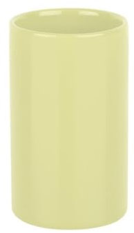Spirella Gobelet Céramique Tube Jaune Clair