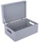 Creative Deco Grau Holzkiste mit Deckel |30 x 20 x 14 cm (+/-1cm) | Erinnerungsbox Baby Groß Kasten Holzbox mit Deckel und Griffen | Für Dokumente, Wertsachen, Spielzeuge, Werkzeuge