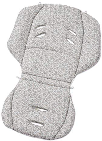 Gesslein Loop 912, Sitzauflage Kinderwagen & Buggy, universel, Wendeeinlage für Sommer & Winter, Tencel atmungsaktiv | mehrfarbig