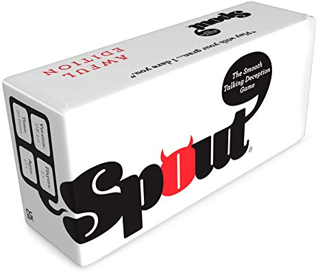 SPOUT Outrageous Adult Card Games - 3+ Players | Original & Hilarious Social Party Game | Easy to Play, Engaging & Amusing | Funny Novelty Gift for Friends | AWFUL Edition, Ages 17+