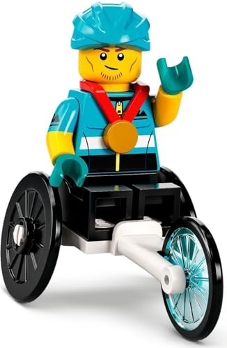LEGO Minifigure Series 22: Wheelchair Racer with Bonus Blue Cape (71032)