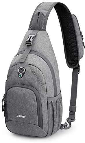 G4Free Brusttasche Schulterrucksack Sling Bags Umhängetasche Crossbody Herren Damen für Reise Wandern Radfahren Laufen Klettern