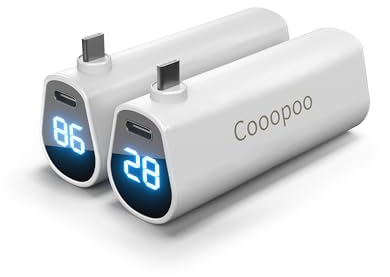 5V3A Schnellladeakku für Quest 3s/Quest3 - Quest 3/3s-Fach leichte Powerbank mit LED-Anzeige für verlängerte Spielzeit mit wiederaufladbarem Mini-Zubehör mit Leistungsanzeige [2Pack][5000mAh]