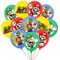 Luftballons Geburtstags Kinder,40 Stück Latexballon Bedruckte,Kindergeburtstag Luftballons Dekoration Set,Supplies Themed Party Jungen Mädchen