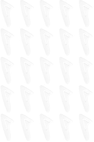 sourcing map 25Stk Schutz Klingen Spitze Abdeckung Kunststoff Messerschutz Ärmel Transparent Messer Klinge Spitze Ärmel Abdeckung für Küche